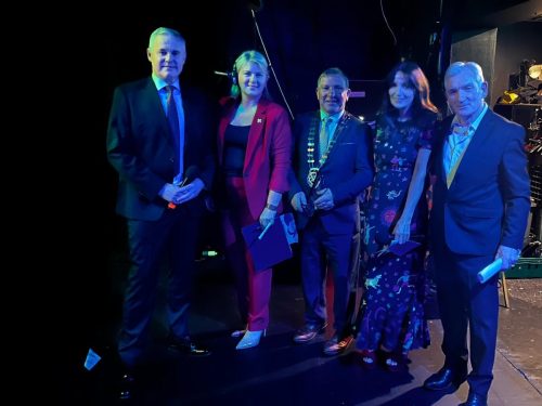 Cathaoirleach of Mayo County Council Sean Carey, 