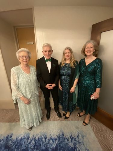 Co Chairs of the Irish Jersey Society  Pam O Neill and Martina Wintour with Deputy Irish Ambassador to UK and Brexit Ms Orla Mc Breen