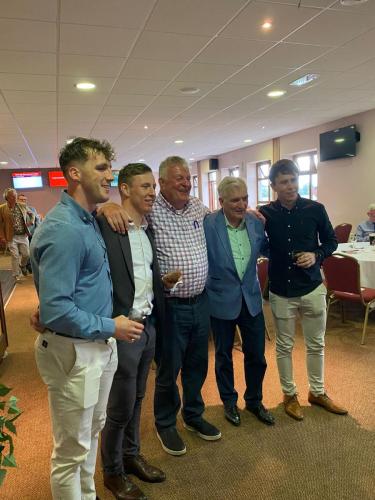 Mayo Football Stars  enjoying a day at Ballinrobe Races. 